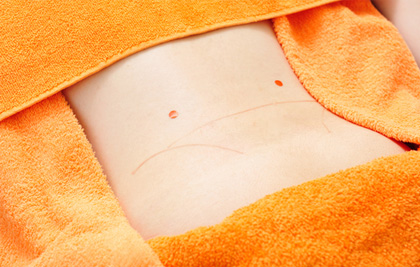 腎兪（じんゆ）ツボの位置